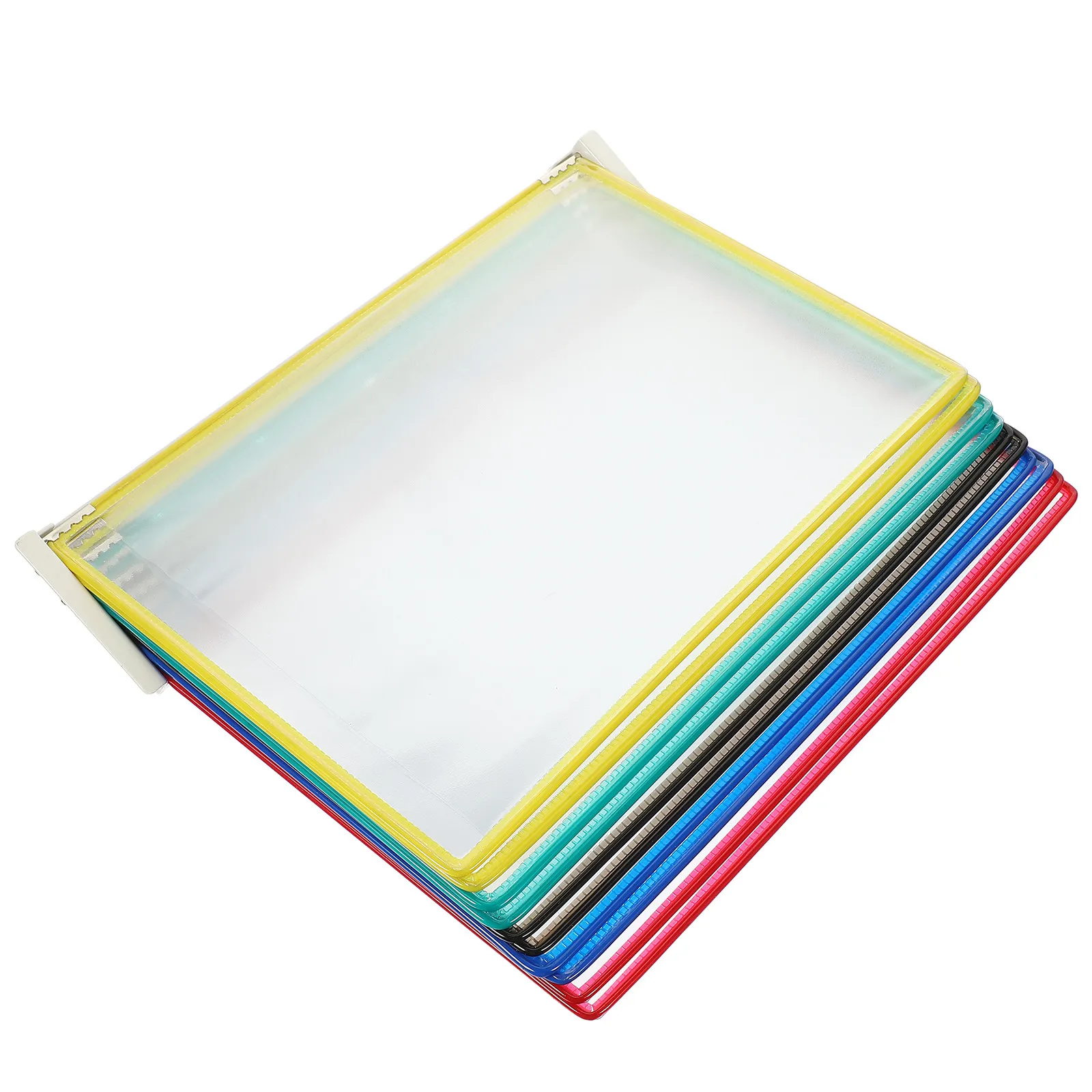 Wall-Mounted Files Storage Holder Simple Strong Design Office File Organizer Wall Hanging Folder for Documents Magazines Books