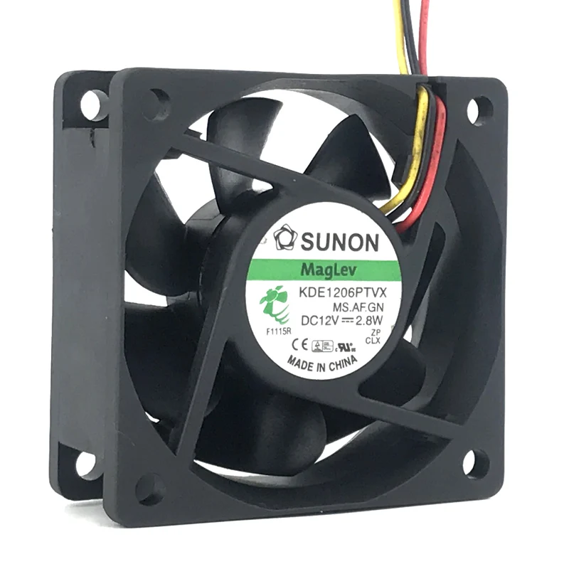 ORYGINALNY KDE1206PTVX 12V 2.8W 6025 60*60*25mm NOWY WENTYLATOR CHŁODZĄCY RADIATOR