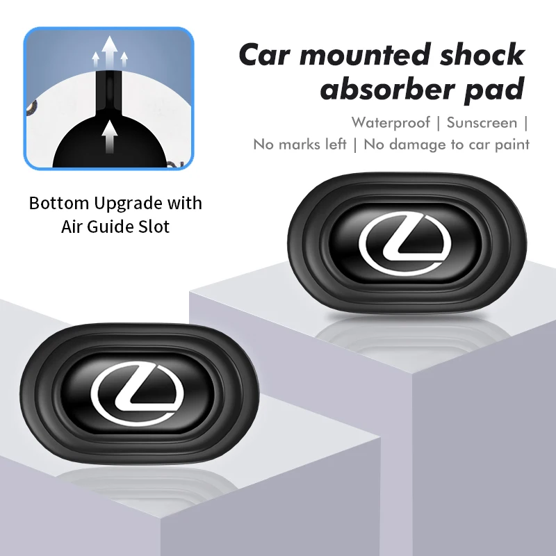 Car Door Shock Bumper Pad Noise Reduction Adhesive Pad For Lexus ES350 IS250 IS460 IS220h IS300 LX570 UX250h ES GS