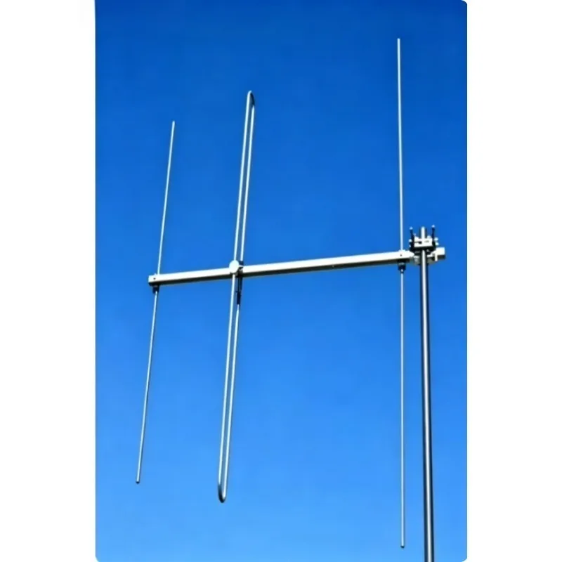 3 Element VHF Yagi Antenna 135-150MHz 6dBi, N Female for 145MHz Ham Repeater Base Station, Directional Outdoor Aerial