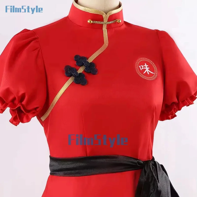 FilmStyle Blue Archive Rumi ShanHaiJing Game Suit Lovely Dress Chinese Uniform Cosplay Costume Halloween Party Role Play Outfit