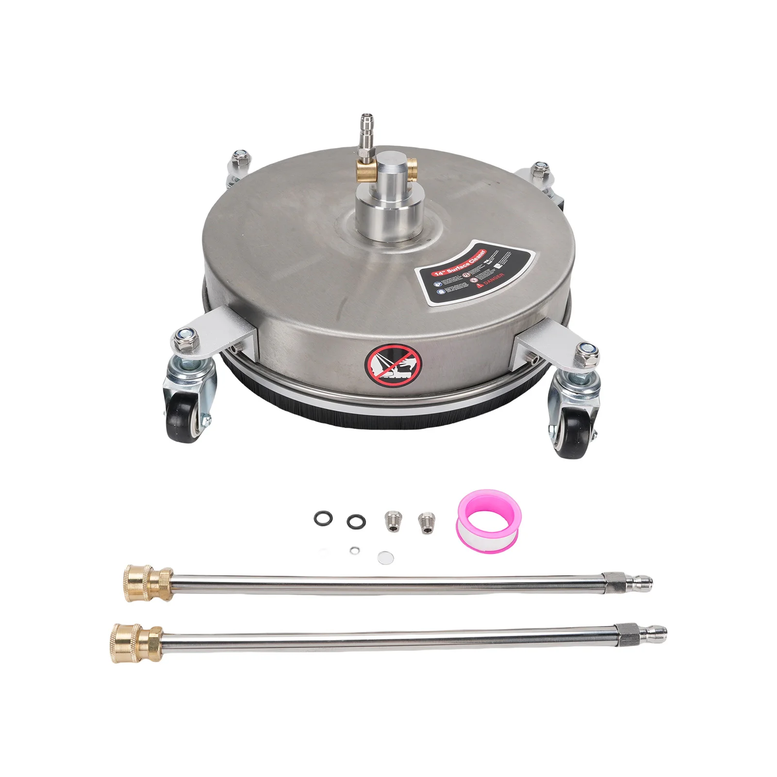 

Очиститель мощной мойки Эффективный прочный 2000-4000PSI 14-дюймовый очиститель мойки высокого давления с широким покрытием для тротуаров