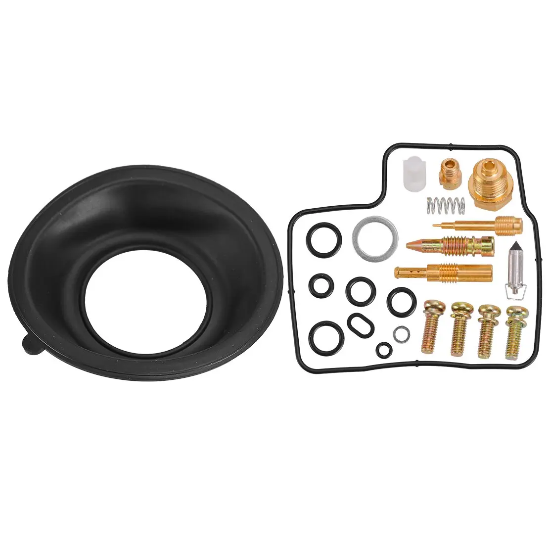 Carburetor Repair Kit Diaphragm O-Ring Needle Valve Kit Fit For Honda VF1100C Magna VF1100S Sabre VT1100C Shadow