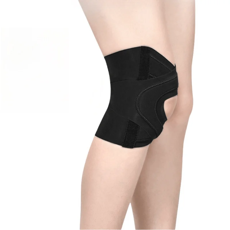 Adjustable Thin Knee Support Patella Joint Pain for Arthritis Patella Knee Strap Protector Knee Pad Double Spring Suppor Fitness