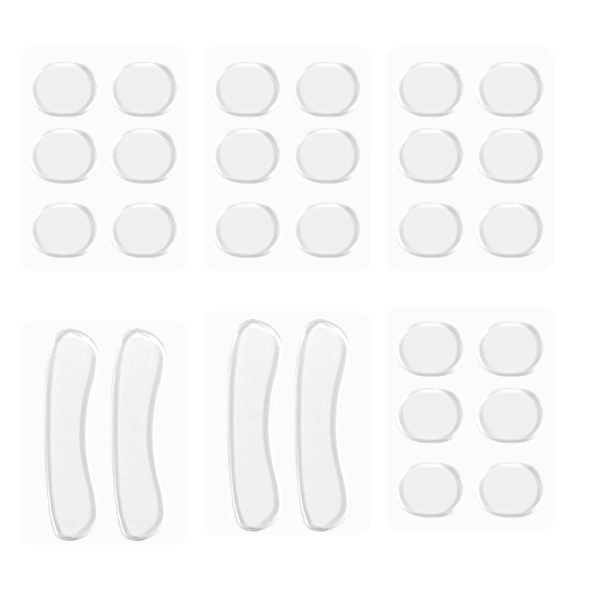 Practical 28Pcs Drum Dampeners Gel Pads Silicone Drum Silencers 3 Colors Drum Dampening Pads Drum Mute Pads for Drums Tone Contr