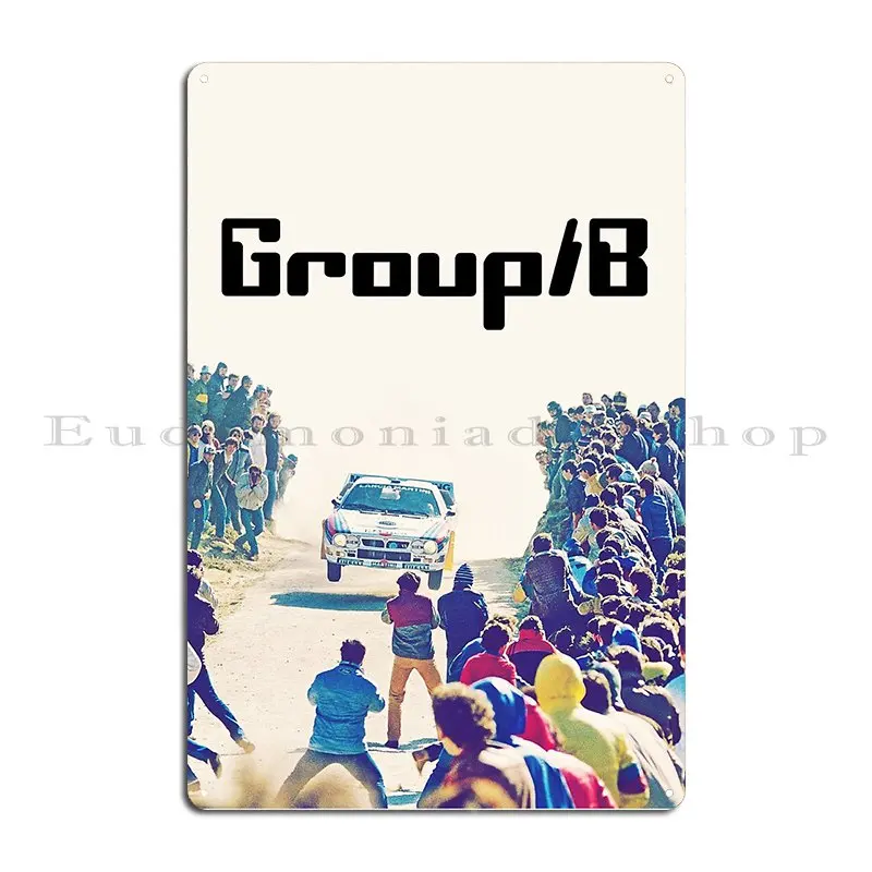 Group B 2 0 Metal Sign Party Cinema Wall Decor Create Club Tin Sign Poster