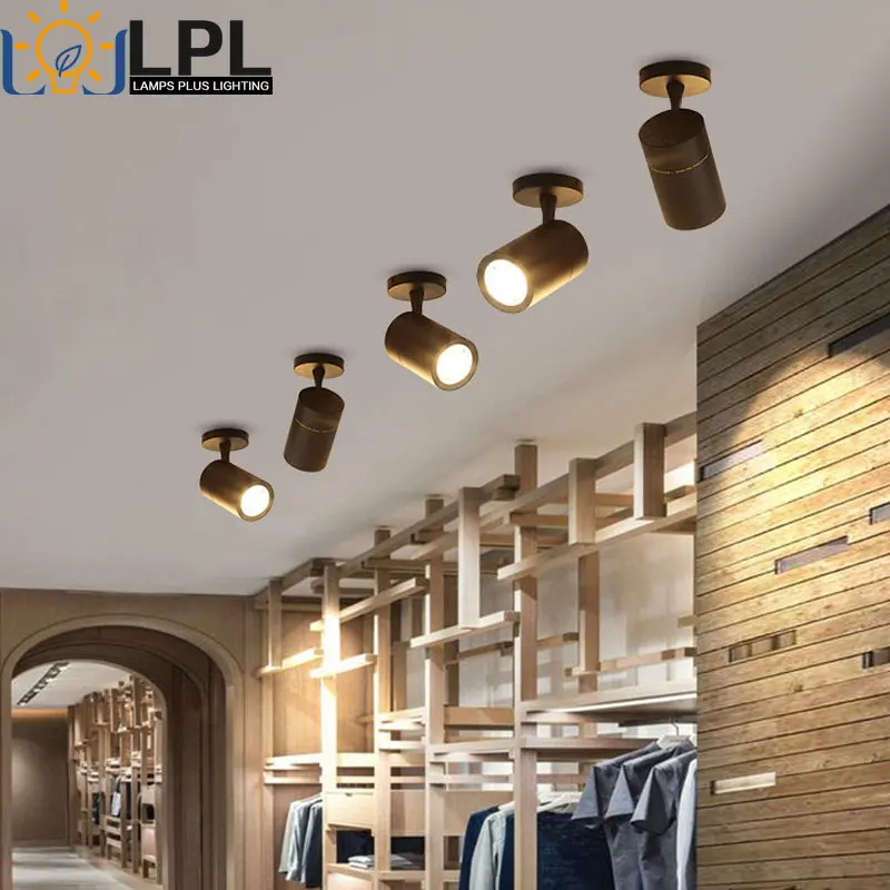 30W Clothing Store Household Ceiling Light Led Surface Mounted Spotlight Shop Exhibition Hall Spotlight Indoor Lighting