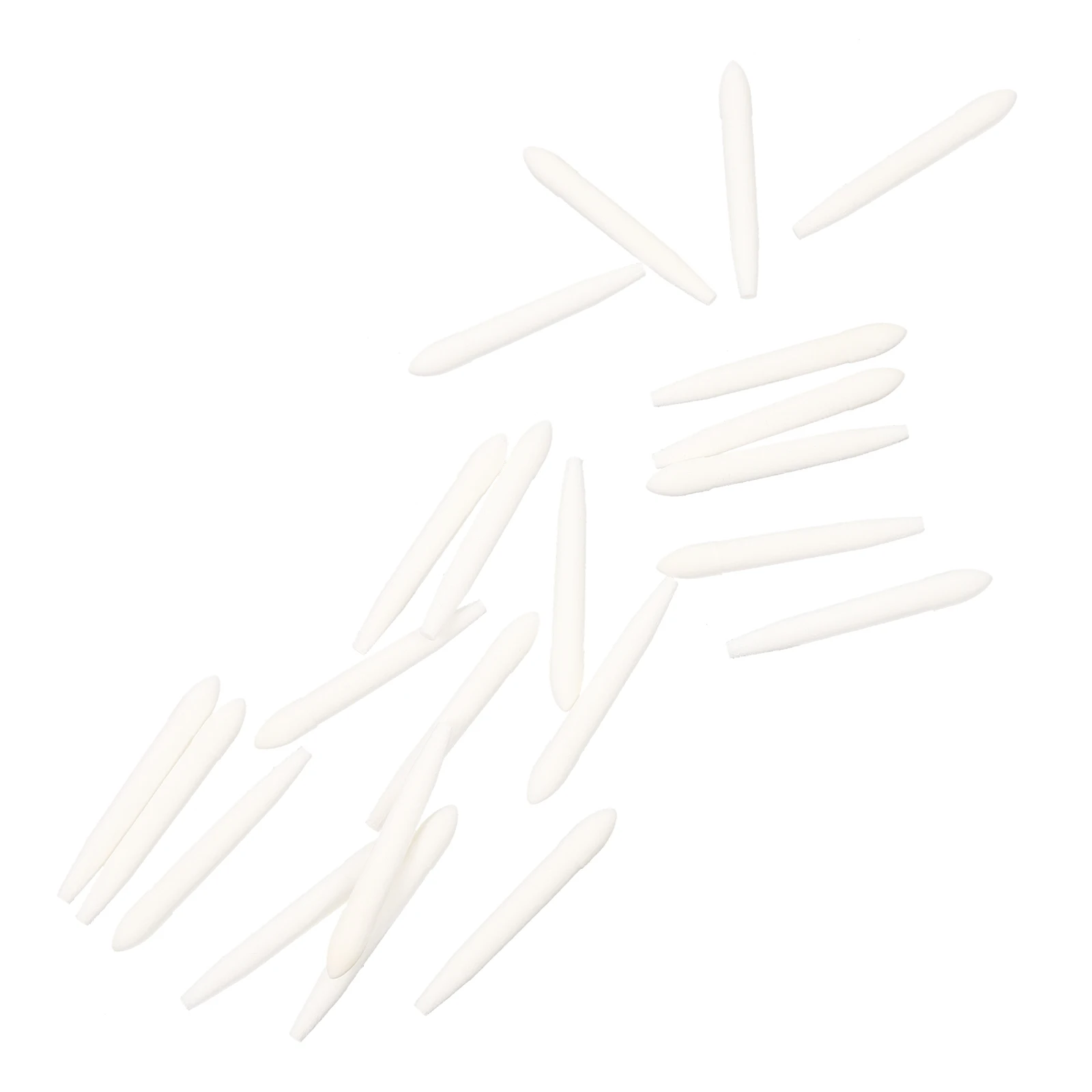 25 Pcs Paint Pen Tip Replacement Marker Nibs Portable Tips White for Refill Student