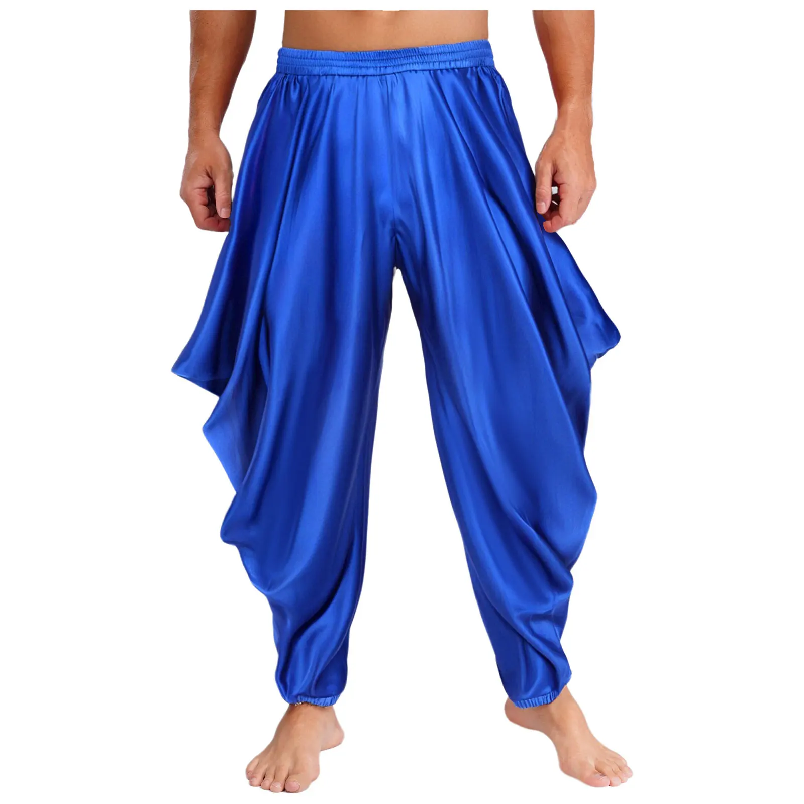 Pantalones Harem étnicos árabes para hombre, pantalones medievales victorianos antiguos de Oriente Medio, pantalones de moda para el día a día para Cosplay del Festival de Halloween