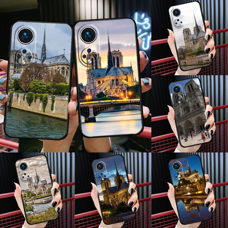 Notre Dame De Paris Case For Huawei Honor Magic 5 Lite X7 X8 X9a 50 70 P20 P40 P30 Pro P Smart Nova 9 5T Cover