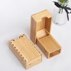 Dice Tower made of bamboo, rolling wooden box, perfect for DM, mini games, rpg players 8 Main Sales Data Tower - №1