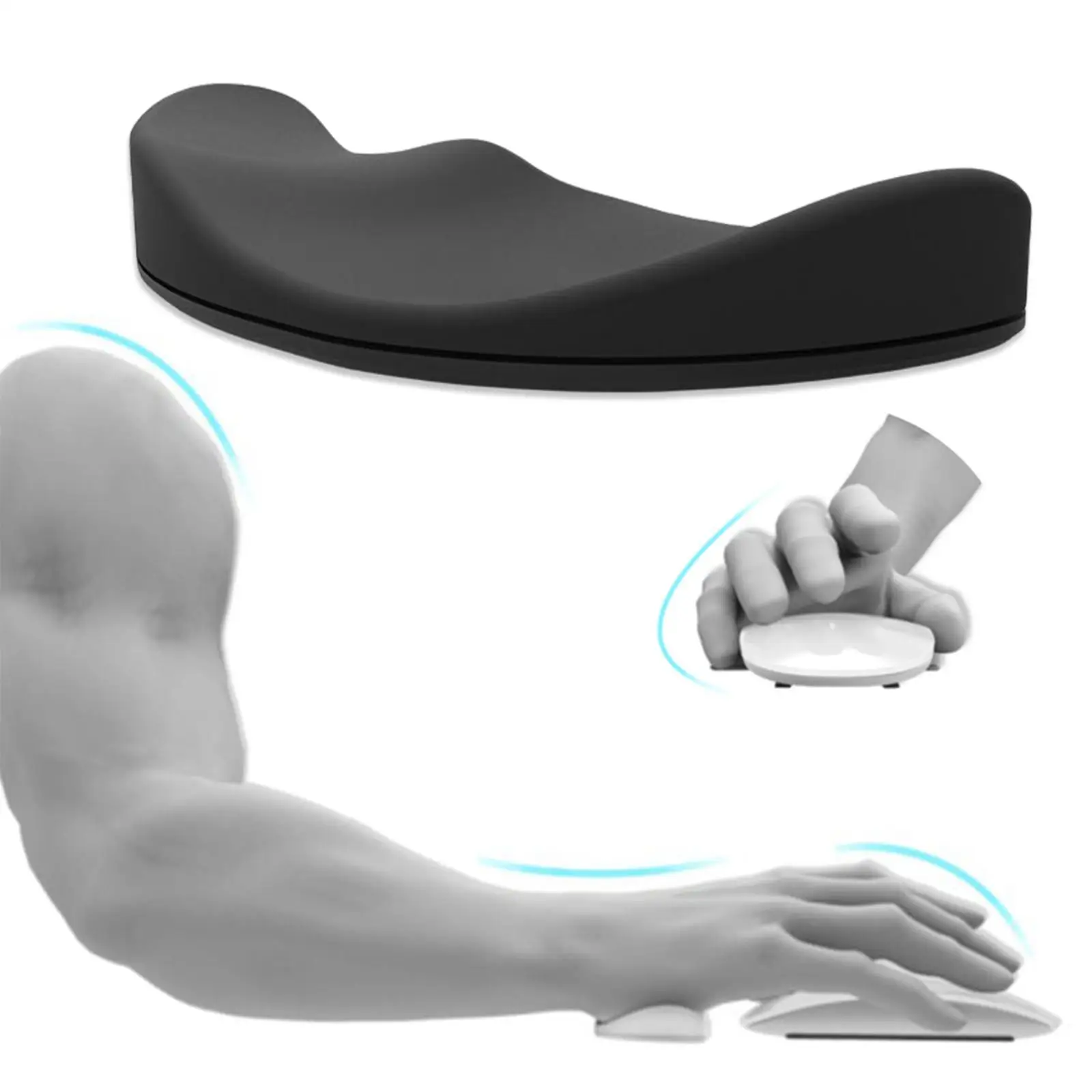 Maus Handgelenk Rest Ergonomische Unterstützung Nicht-Slip Maus Palm Pad Kissen Weiche Tastatur Handgelenk Rest Pad für Home Computer laptop Büro
