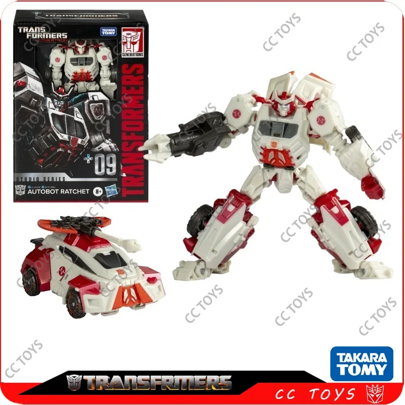 

В наличии Takara Tomy Transformers Studio Series SS-GE 09, аниме-игрушки с трещоткой, экшн-фигурки, подарки, хобби