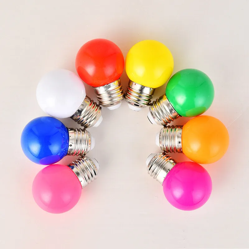 LED Bulbs E27 LED Color Lamp Festive Decoration Lights