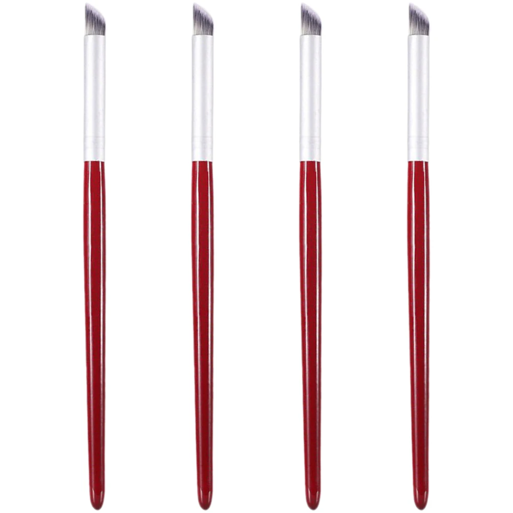 

4pcs Nail Art Brush For Painting Nails Gel Manicure Tool Design Acrylic Diy Durable Nail Drawing Flowers Patterns Accessories