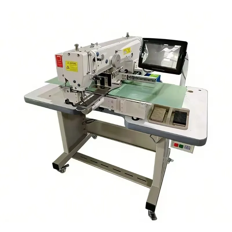 Small Mouth Computer Pattern Machine Automatic Electronic Programmable Industrial Wallet Bags And For Shoes Pattern Sewing