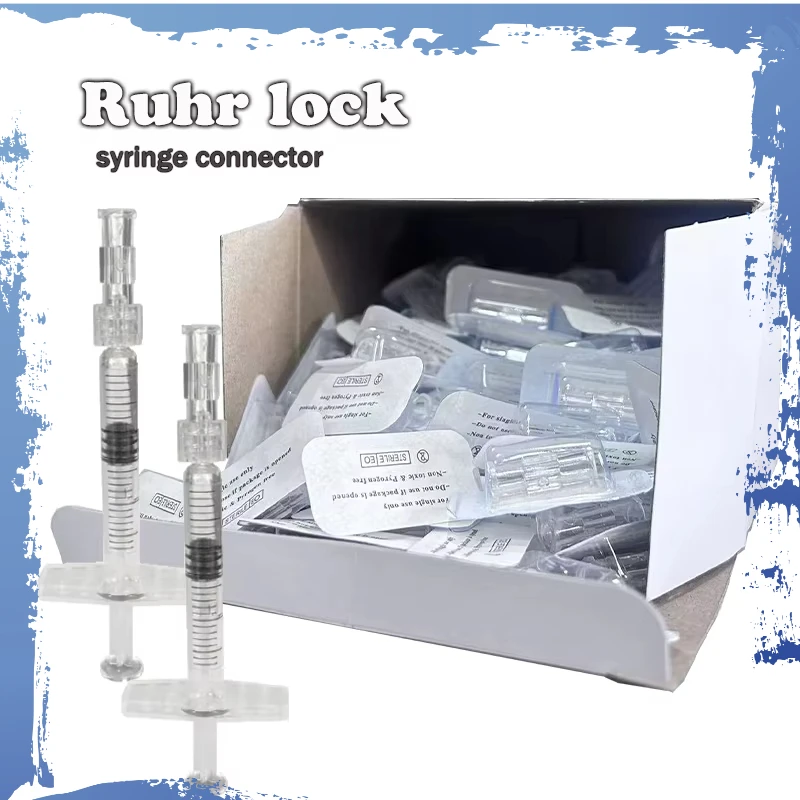 New Dealer Connection head Luer lock leak proof liquid high-quality PP material  Connection head tattoo Luer lock leakconnector