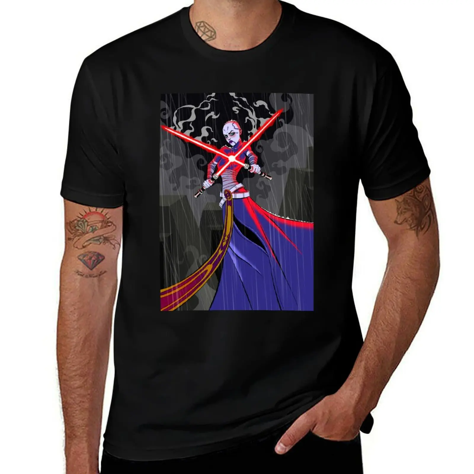 

Asajj Ventress T-Shirt cotton t shirts high quality man t shirts for men casual T-Shirt