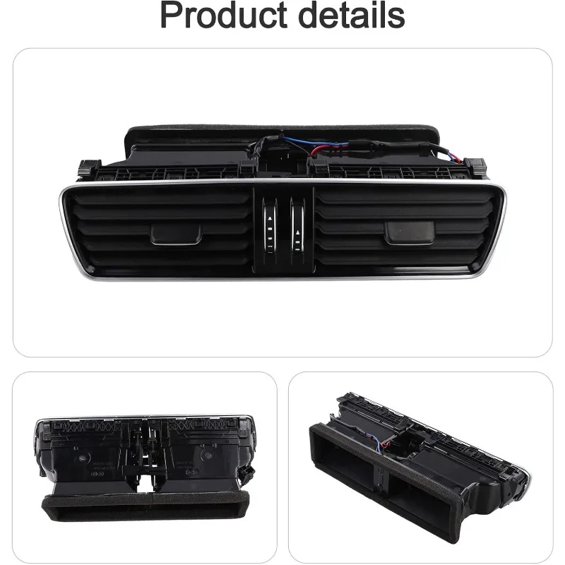 For Passat B6 B7 CC 3AD819728A 3C1819728F 3AD819702A 3AB819728A Dashboard Car Center Console Air Condition Vents view 4