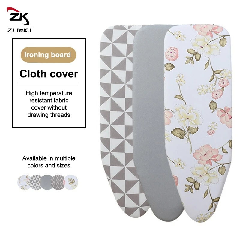 1pc 120x38cm Ironing Board Cover Scorch Resistant, Extra Thick Cotton Iron Cover With Padding Heat Reflective Heavy Duty Pad