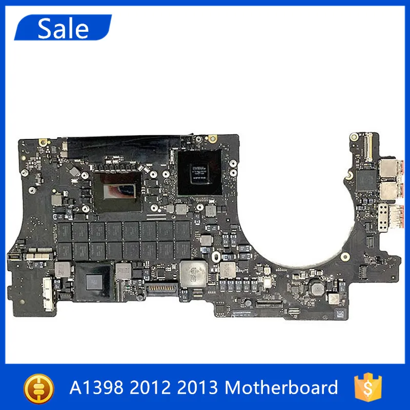 Tested A1398 Mid 2012 Early 2013 Year Laptop Motherboard For MacBook Retina 15