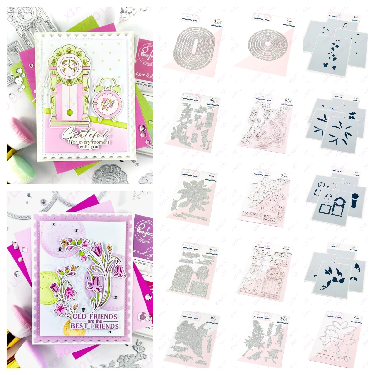 

Good Times Essentials April Releases Metal Cutting Dies Stamps Stencil Hot Foil Scrapbooking Album Decoration Craft for DIY Card