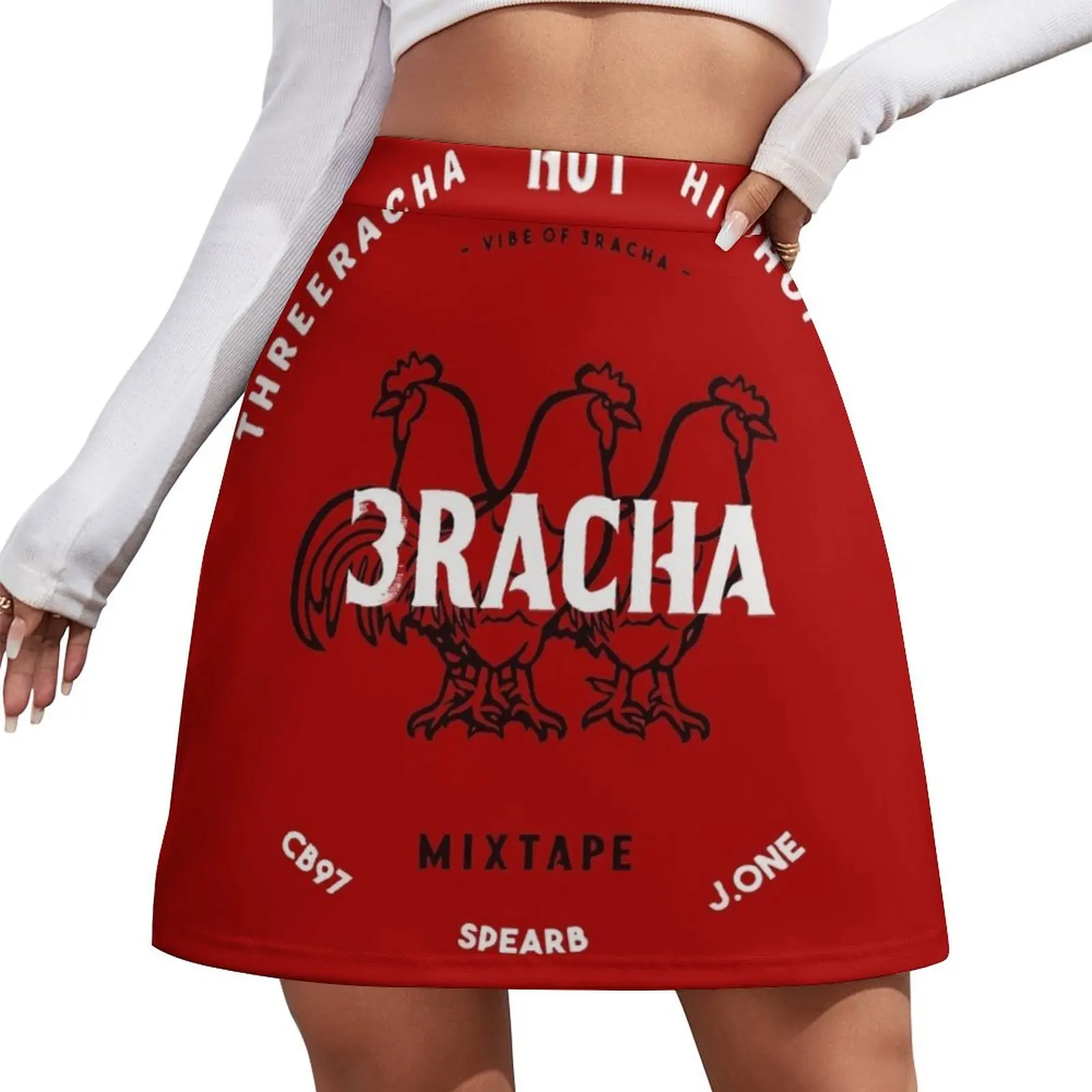 

3RACHA Mini Skirt korean ladies summer festival outfit women