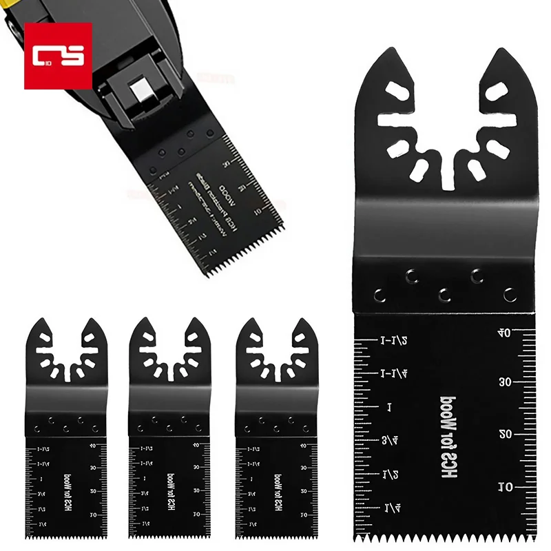 MultiFunction Bi-metal Precision Saw Blade Oscillating Multitool Oscillating Saw Blade ForWood Plastic Renovator Power Cutting