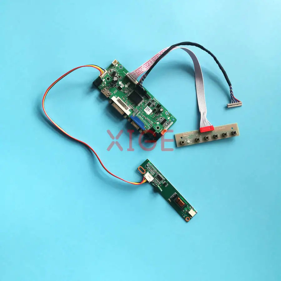 

Комплект платы контроллера ЖК-экрана для LP121WX1 LTD121EXVV QD12TL01 QD12TL02 с HDMI+DVI+VGA, 20-контактный LVDS, 1280*800, 1280x800, 1-CCFL