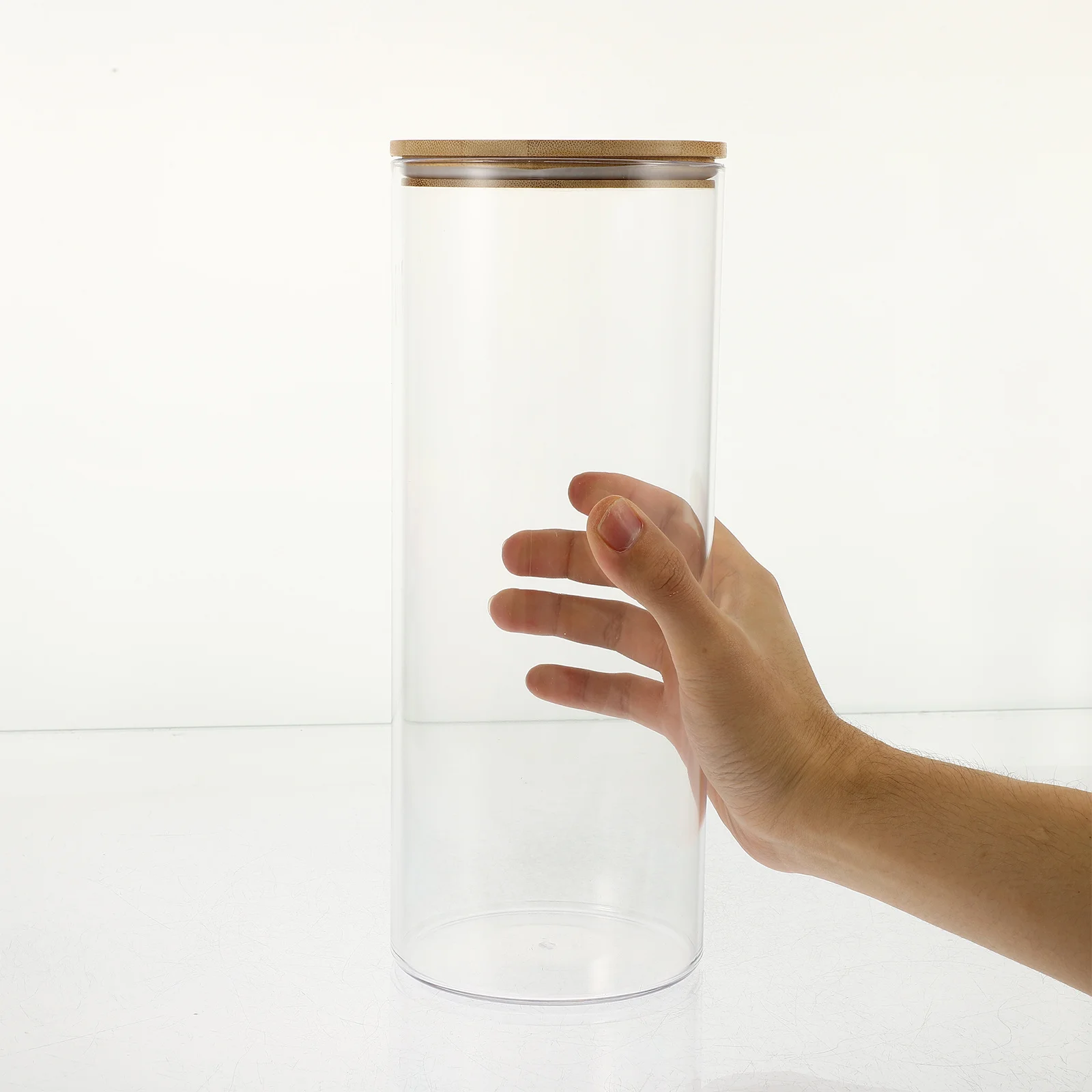 

Sealed Jar Airtight Cereal Container Noodle Pasta Storage Grain Containers Candy