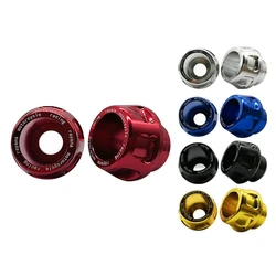 Motorcycle Axle Cover Cap Front Fork Cup Slider Personalized Shape Prevent Damage Universal for Honda Kawasaki