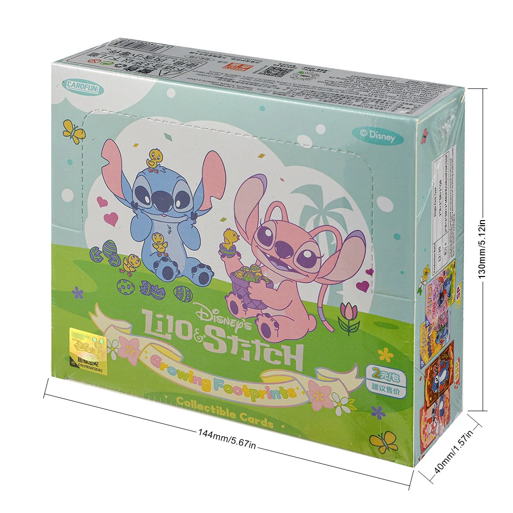 

Карты Disney Stitch Booster Box Lilo & Stitch, коллекционная карточная игра Stitch Angel, забавная коллекционная карта, детская игрушка в подарок, прямые волосы