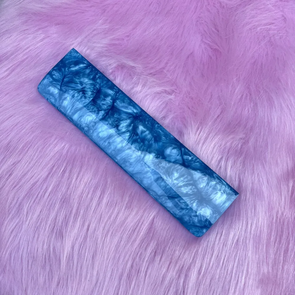 Resin Palm Rest Custom Epomaker Wrist Rest Keyboard Transparent Palm Stree 61/65/75/87/104 Mechanical Keyboard Accessory Holder