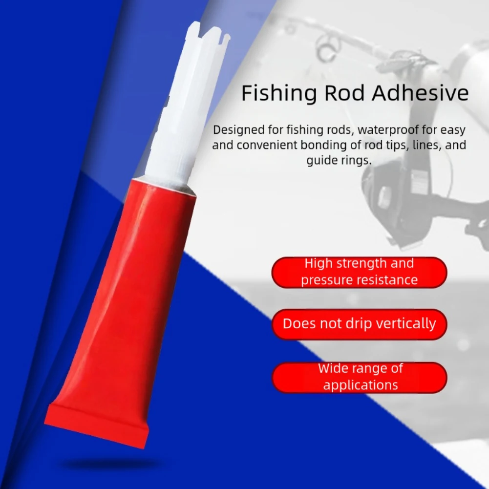 5g Waterproof Strong Glue Strong Fishing Rod Tip Adhesion Fishing Rod Repair Glue Bonding Fishing Rod Tip Glue Fishing Tackles