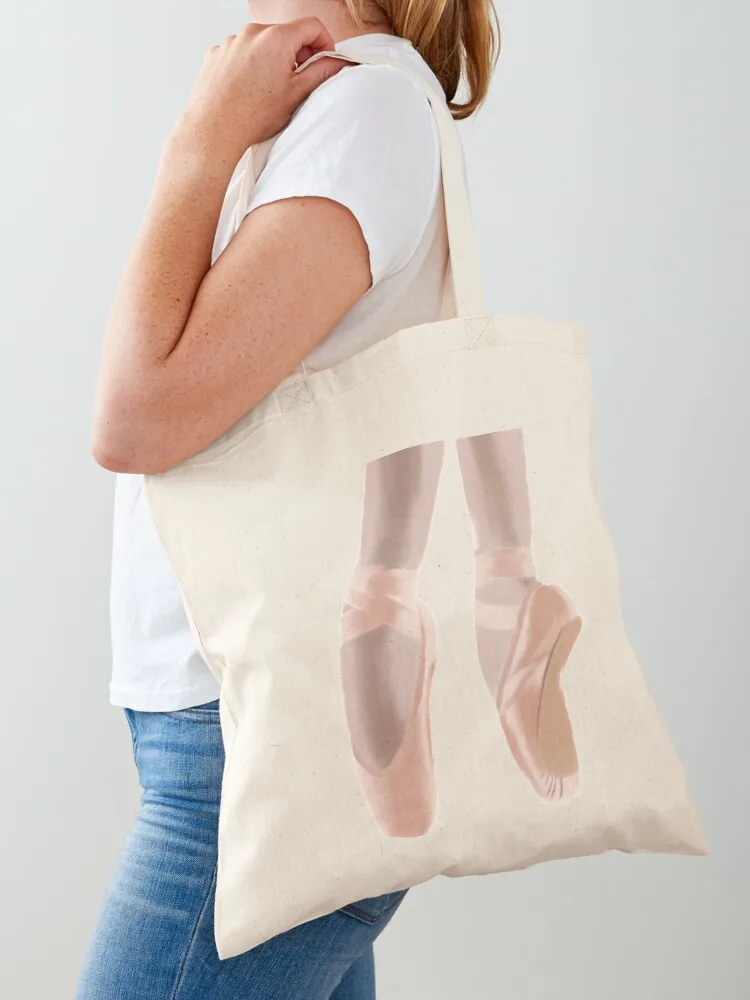 

Ballet Pointe Shoes Tote Bag hand bag ladies handbag the tote bag tote custom