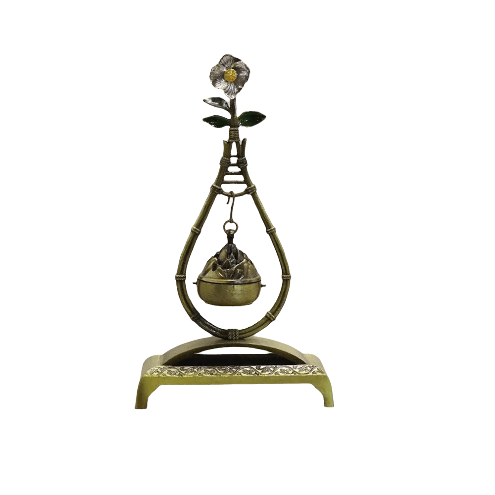 Chinese Style Incense Burner Hanging Design Beautiful Meaning Incense Holder Flower Dragon Desktop Ornament,