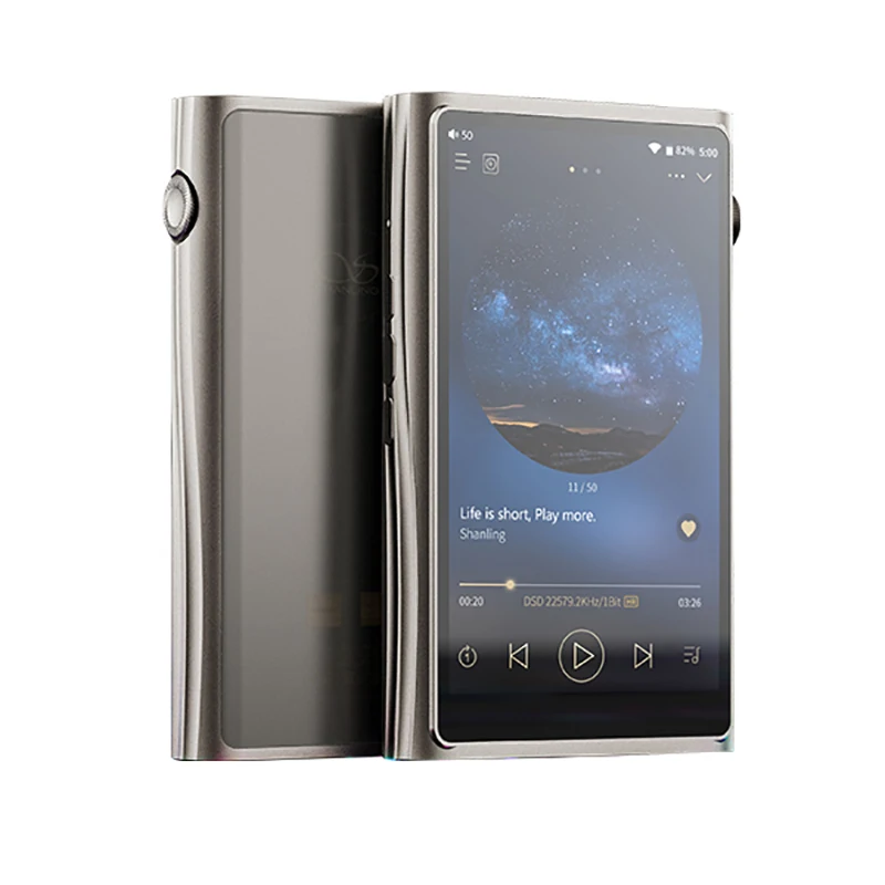 SHANLING M7 Android Portable Music Player MP3 ES9038Pro DAC Qualcomm 665 Soc 6G RAM 128G ROM DSD512 1080p MQA Sharp HD Screen