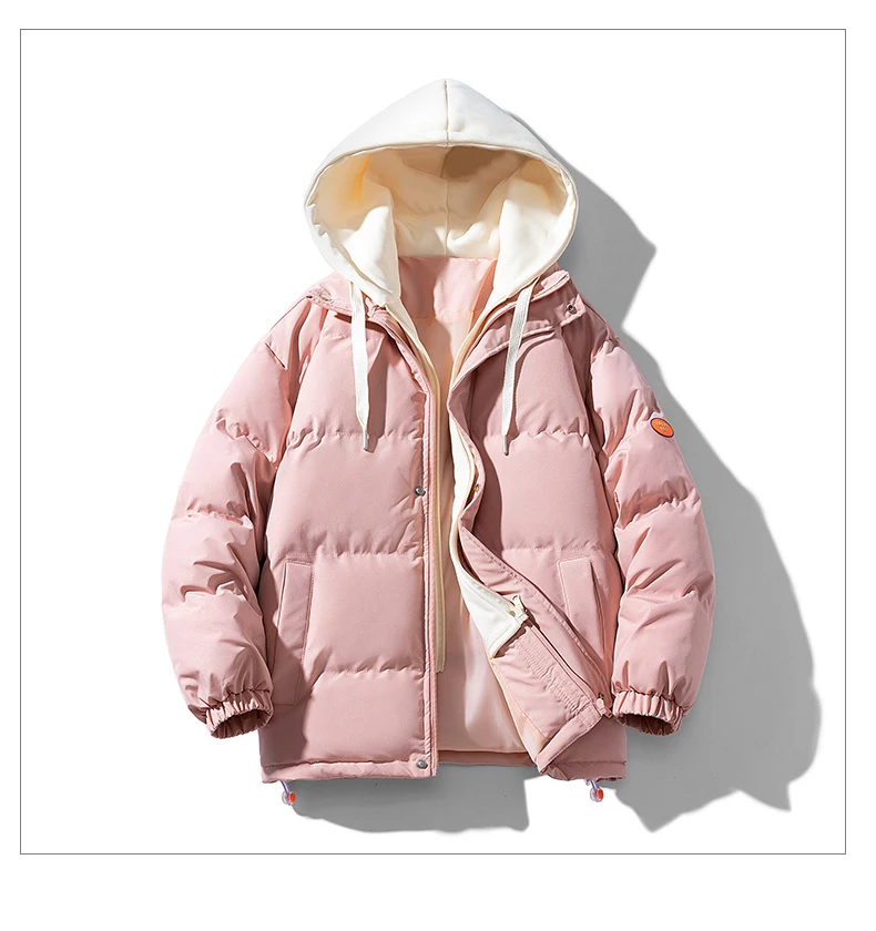 Winter Wattierte Jacke Frauen Patchwork Verdickt Winddicht Reise Casual Mäntel Männer Warme Bequeme Camping Mode Sport Jacke – Detail 16