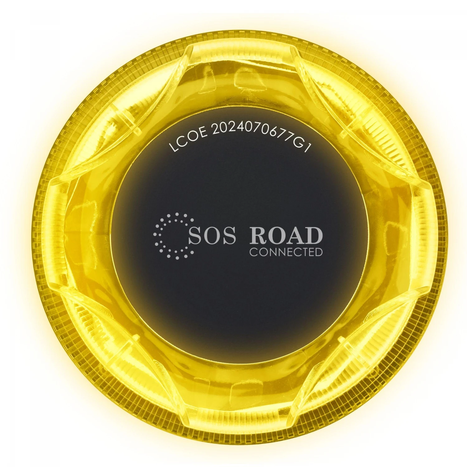 Sos road beacon v16 approved with geolocation - emergency light connected with dgt 3.0, esim