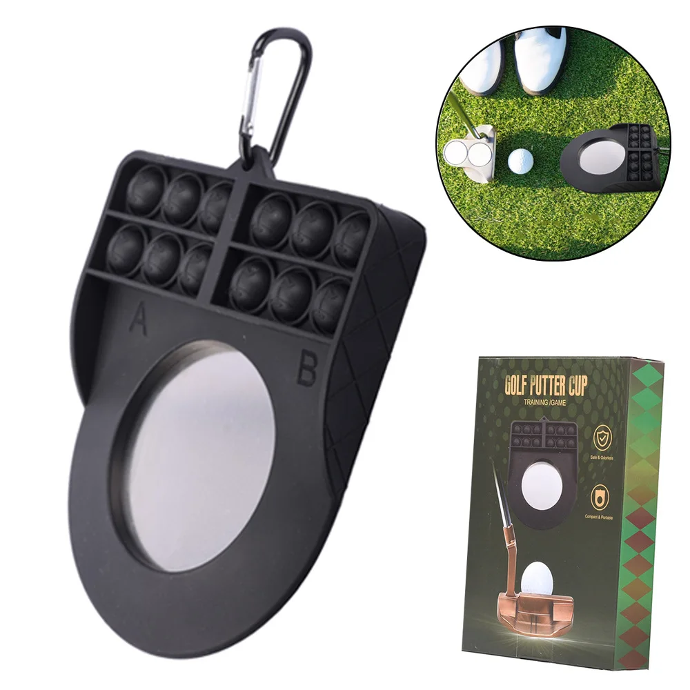 Golf Putting Cup Putting Return Corrector Golf Putting Return Corrector Training for Indoor Putting Machine with Ball Return