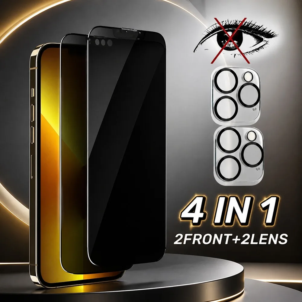 2+2 Stück Privatsphäre-Schutzglas für vivo Y51 Pro 5G Y31d 4G Y21 5G Anti-Spy Displayschutz für vivo Y11 Y19 5G (2025) Y19s