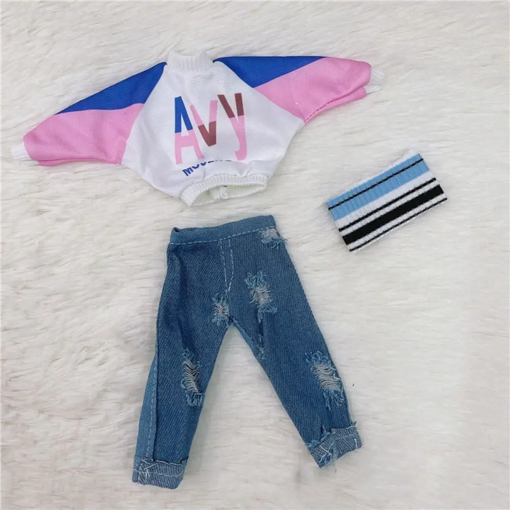 

BJD Doll 1/6 BJD Dolls Clothes Set Casual Suit Skirt 30cm Dolls Dress Cloth Pretty Pants 1/6 BJD Suit Dress Clothes 1/6 BJD Doll