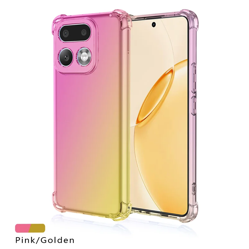 Vier-Ecken stoßfeste TPU-Hülle mit Farbverlauf für Realme 16 Pro 16 Pro+ Plus 16T 5G, schützende transparente Abdeckung Fundas Coque Capa – Detail 11