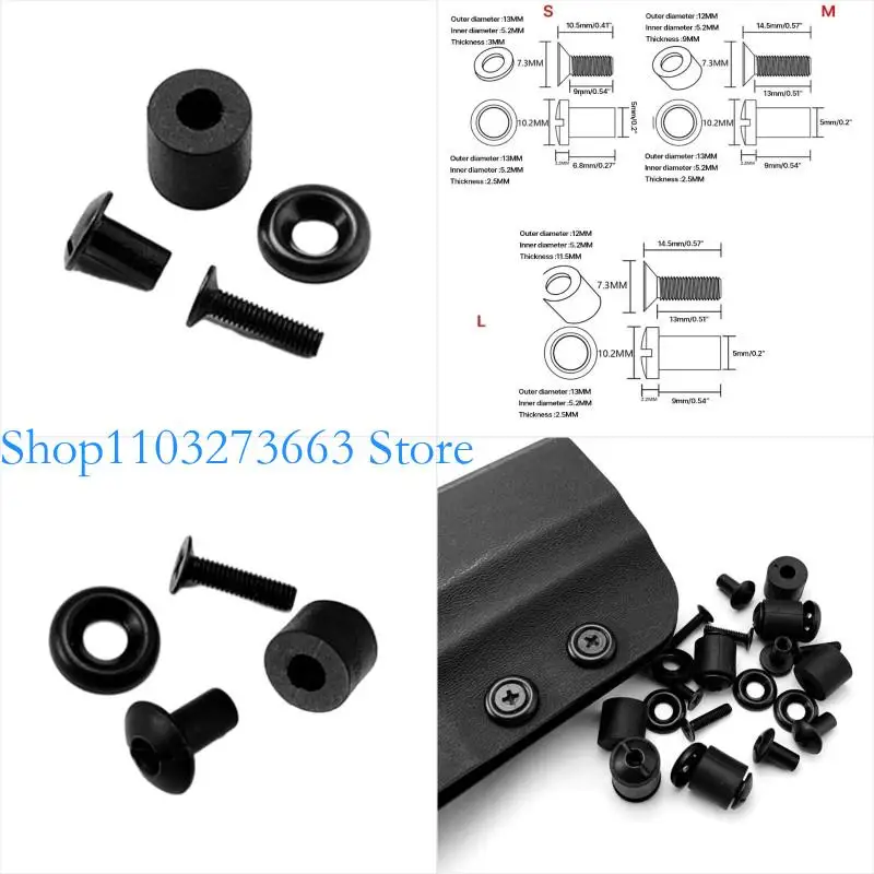 

R6FE Screw Kits for Various Applications Reliable Screw Parts for Sheaths and Holder