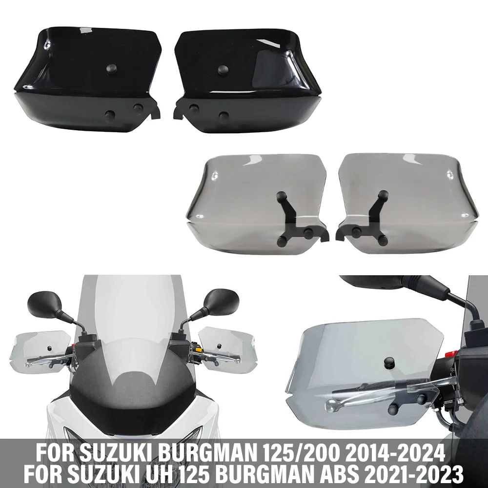 

Мотоциклетные поручни для Suzuki Burgman 125 200 2014-2024 UH 125, Burgman, ABS, защита для рук, защита от мусора, лобовое стекло