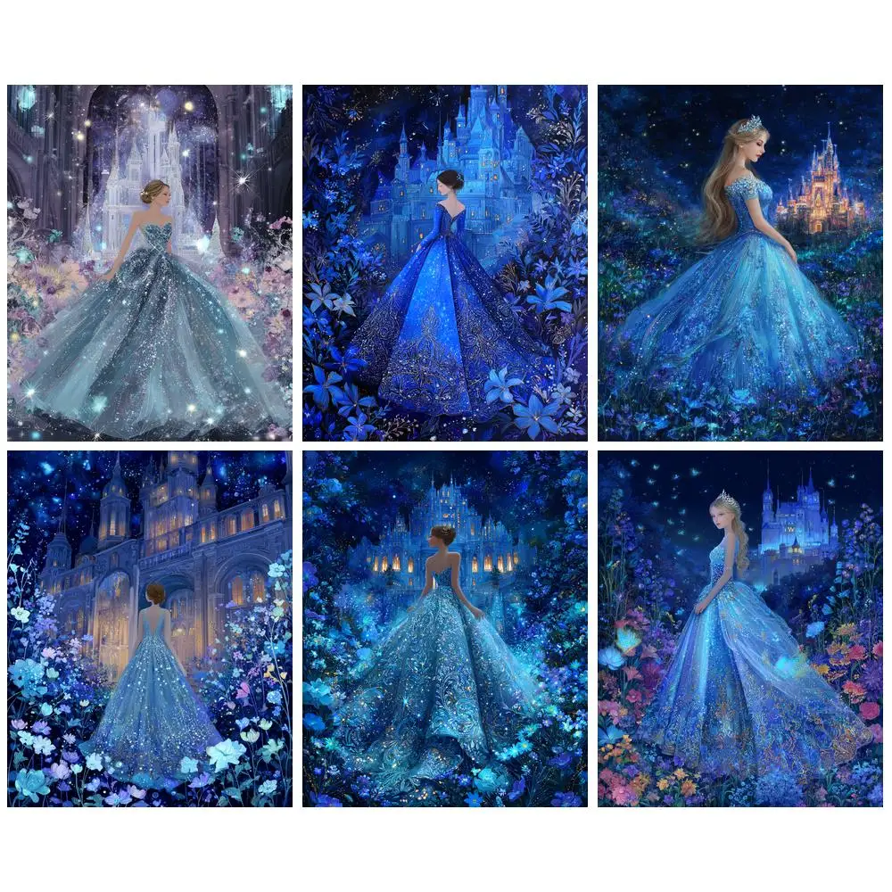 

PhotoCustom Diy Picture Paint By Numbers For Adults Girls Painting By Numbers Handmade Wall Art For Adults Home Decor