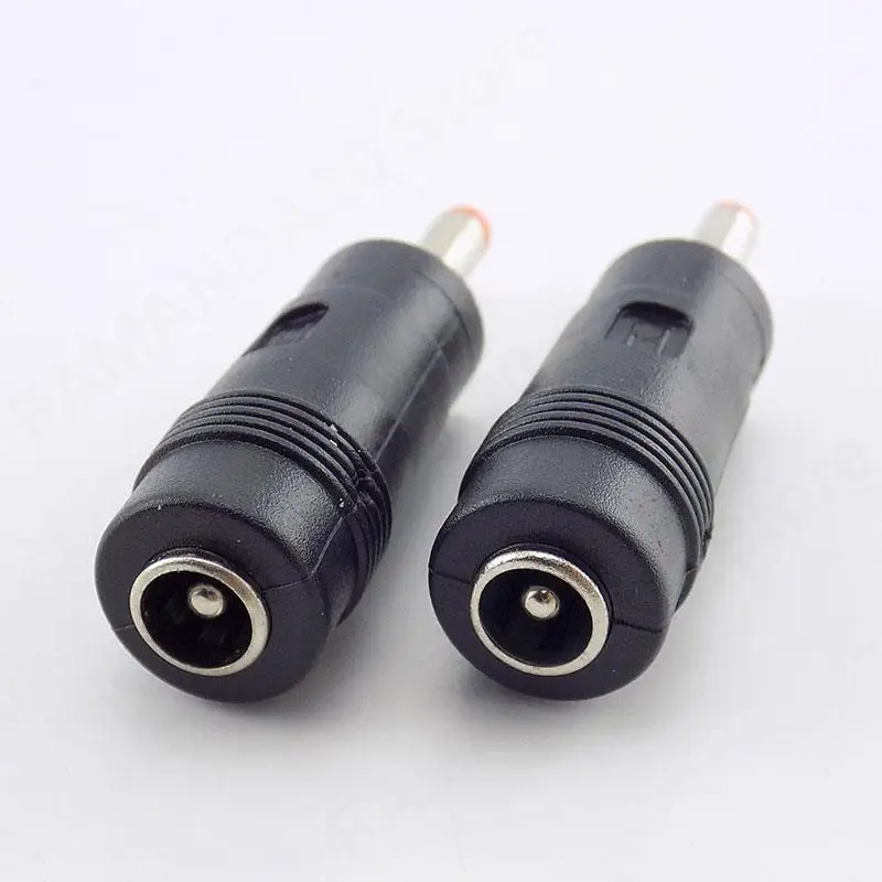 5pcs 3.5mm*1.35mm male to 5.5mm*2.1mm Female Plug DC Power Connector Adapter Laptop AC DC Jack adaptor