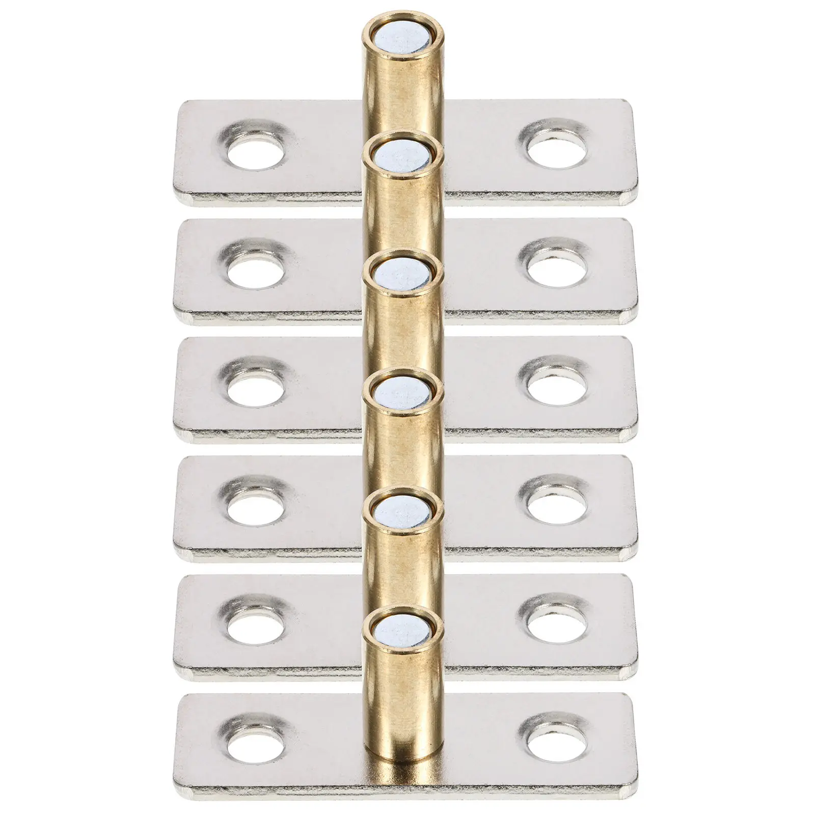 6Pcs Heavy Duty Metal Floor Guides Barn Door Bottom Guide Hardware Stable Sliding Door Track Stopper for Cabinet Closets
