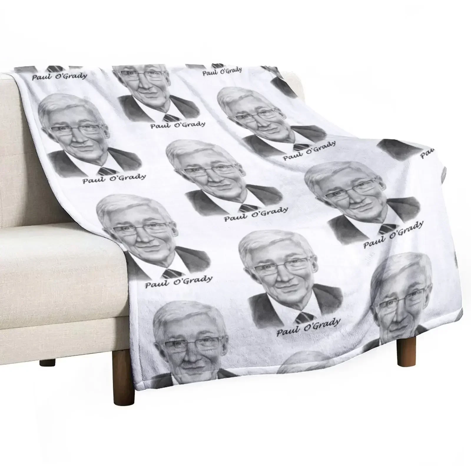 

Paul O'Grady Throw Blanket Summer Beddings Soft Beautifuls Sofas Blankets