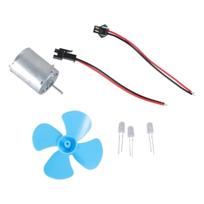 5asd DC-Motor-Bausatz, Motor, Mikro-Windkraftanlagen, kleine Motorblätter, Generatorblätter, Breeze-Stromgenerator – Detail 9